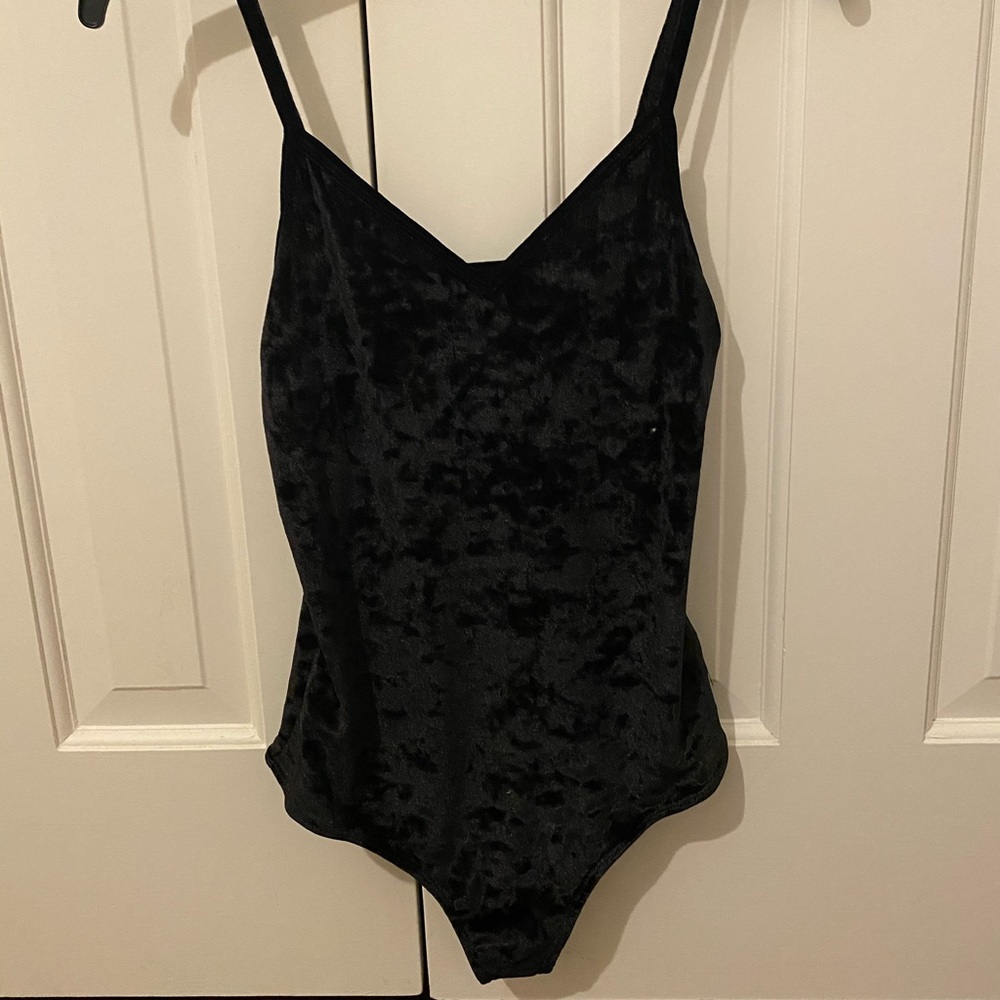 Pacsun Crushed Velvet Bodysuit